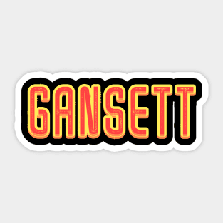 Gansett Sticker